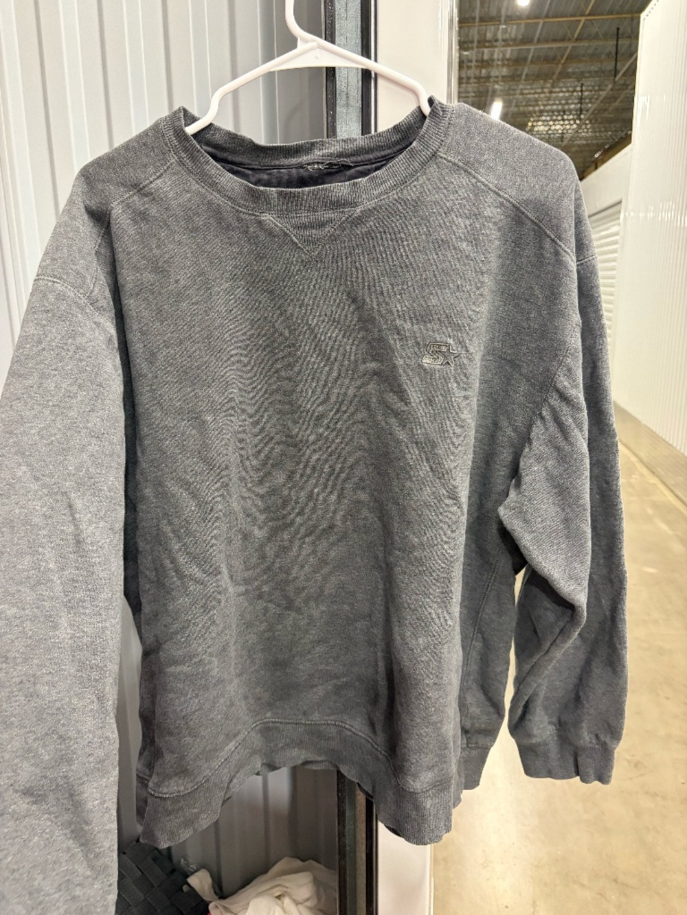 Crew Neck Sweatshirt, Estimated Size Medium